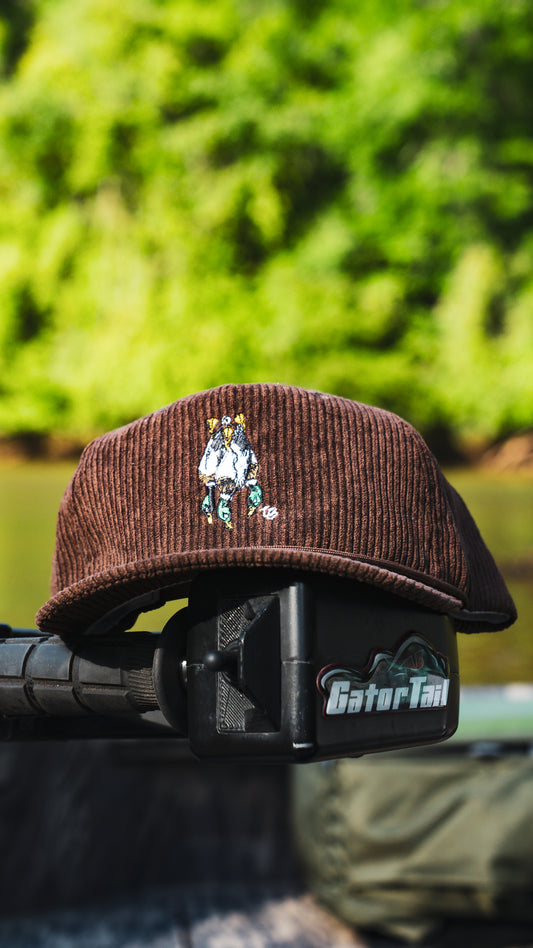 Corduroy Duck Hat
